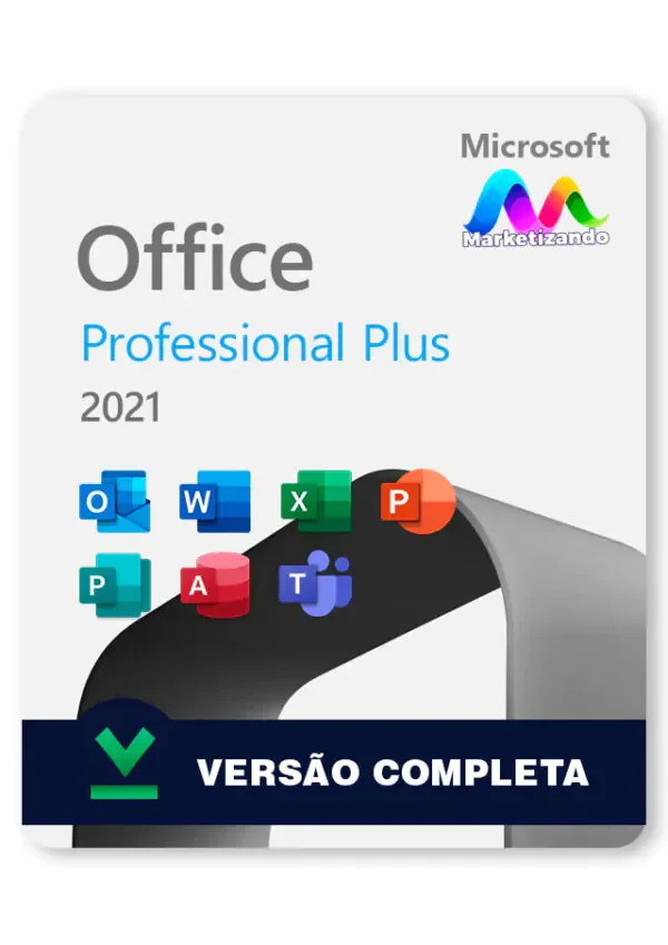 Microsoft Office 2021 Pro Plus: Produtividade e Desempenho no Nível Profissional - Oficina do Código