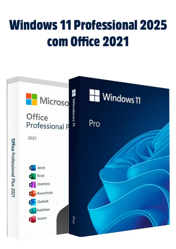 Windows 11 Pro com Office 2021 Pro Plus - Oficina do Código