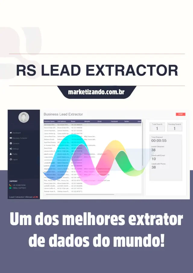 RS Lead Extractor Business Ultimate - Oficina do Código