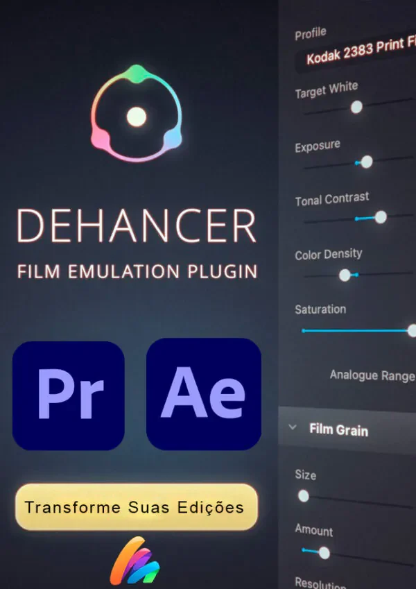 Dehancer Pro (Adobe Premier & Affer Effects) - Oficina do Código