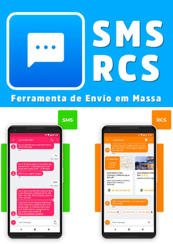 SMS RCS - Oficina do Código